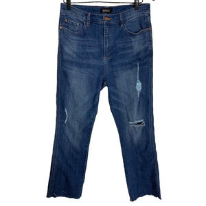 Buffalo David Bitton  Women’s Ivy High Rise DIY Crop Stretch Jeans Size 30